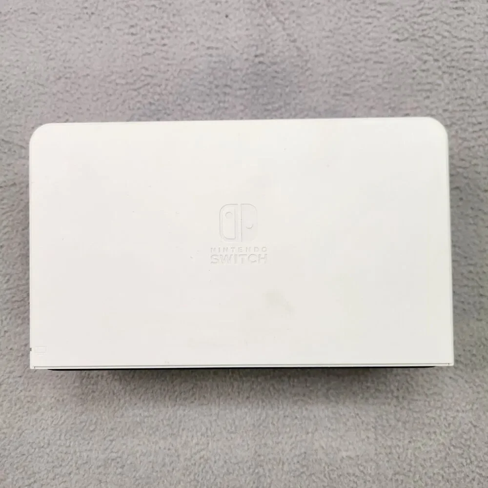 Nintendo Switch OLED White Dock Charging Station HEG-007 OEM AC HDMI LAN USB